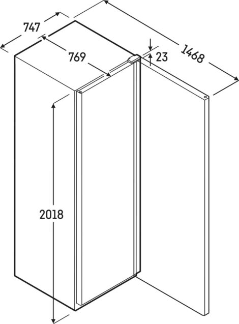 Liebherr FRFvg 6501 Performance Kühlschrank mit Umluftkühlung