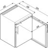 Liebherr GGU 1500 Premium Unterbaufähiger Gefrierschrank mit statischer Kühlung