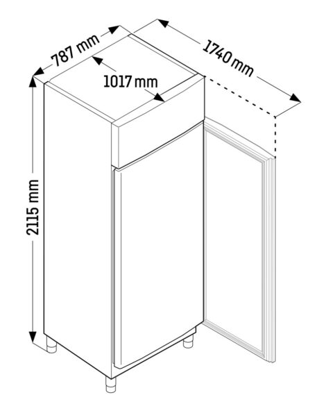 Liebherr BFPSvh 8401 Perfection Bäckereigefrierschrank mit Umluftkühlung