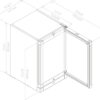 Liebherr Fv 913 Premium Gefrierschrank mit Umluftkühlung und Glastür