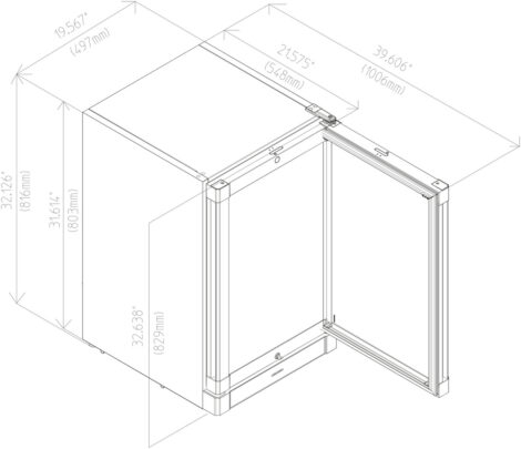 Liebherr Fv 913 Premium Gefrierschrank mit Umluftkühlung und Glastür