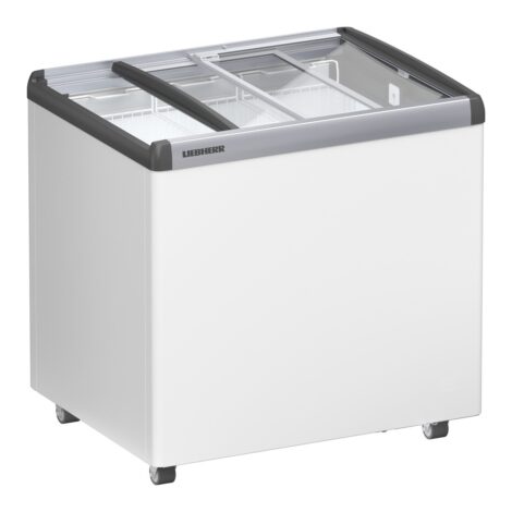 Liebherr EFE 2252 Eiscreme-Gefriertruhe mit Glasschiebedeckel und Lenkrollen