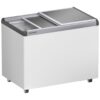 Liebherr EFE 2200 Eiscreme-Gefriertruhe mit Aluminium-Schiebedeckel und Lenkrollen