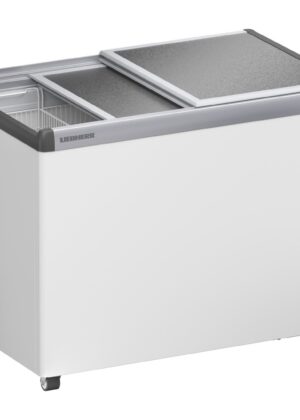 Liebherr EFE 2200 Eiscreme-Gefriertruhe mit Aluminium-Schiebedeckel und Lenkrollen