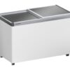 Liebherr EFE 3800 Eiscreme-Gefriertruhe mit Aluminium-Schiebedeckel und Lenkrollen