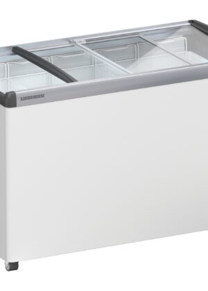 Liebherr EFE 3852 Eiscreme-Gefriertruhe mit Glasschiebedeckel und Lenkrollen