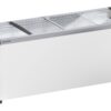Liebherr EFE 6052 Eiscreme-Gefriertruhe mit Glasschiebedeckel und Lenkrollen