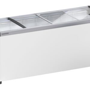 Liebherr EFE 6052 Eiscreme-Gefriertruhe mit Glasschiebedeckel und Lenkrollen