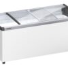 Liebherr EFI 4853 Eiscreme-Gefriertruhe mit Glasschiebedeckel und Lenkrollen