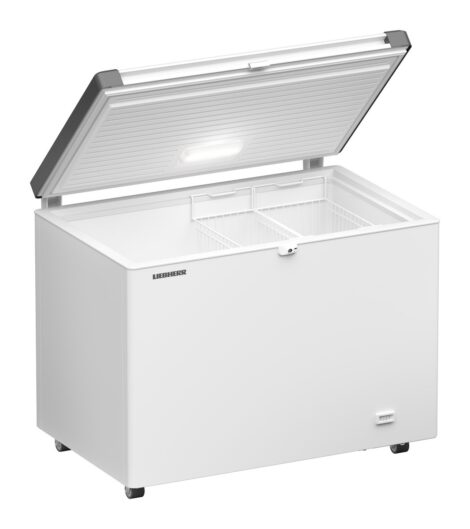 Liebherr EFL 3055 Gefriertruhe Weiß mit Lenkrollen und LED
