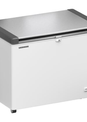Liebherr EFL 3056 Gefriertruhe mit Edelstahl-Deckel, Lenkrollen und LED