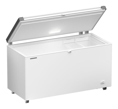 Liebherr EFL 4655 Gefriertruhe Weiß mit Lenkrollen und LED