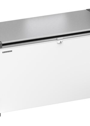 Liebherr EFL 4656 Gefriertruhe mit Edelstahl-Deckel, Lenkrollen und LED