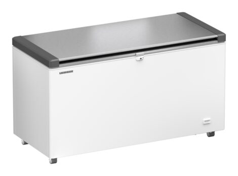 Liebherr EFL 4656 Gefriertruhe mit Edelstahl-Deckel, Lenkrollen und LED