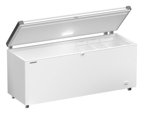 Liebherr EFL 6055 Gefriertruhe Weiß mit Lenkrollen und LED