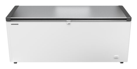 Liebherr EFL 6056 Gefriertruhe mit Edelstahl-Deckel, Lenkrollen und LED