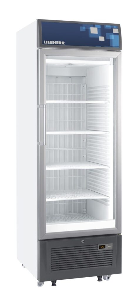 Liebherr FDv 4643 Gefrierschrank mit Glastür, Display und LED