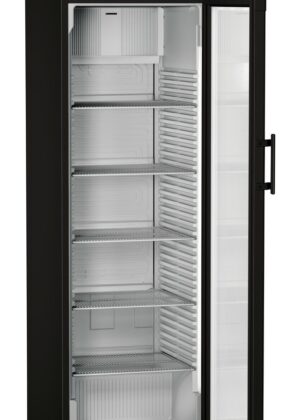Liebherr FKDv 4213 Comfort Getränkekühlschrank mit Glastür und LED schwarz