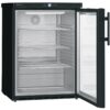 Liebherr FKUv 1613 Premium Getränkekühlschrank mit Glastür und LED Unterbaufähig - Schwarz