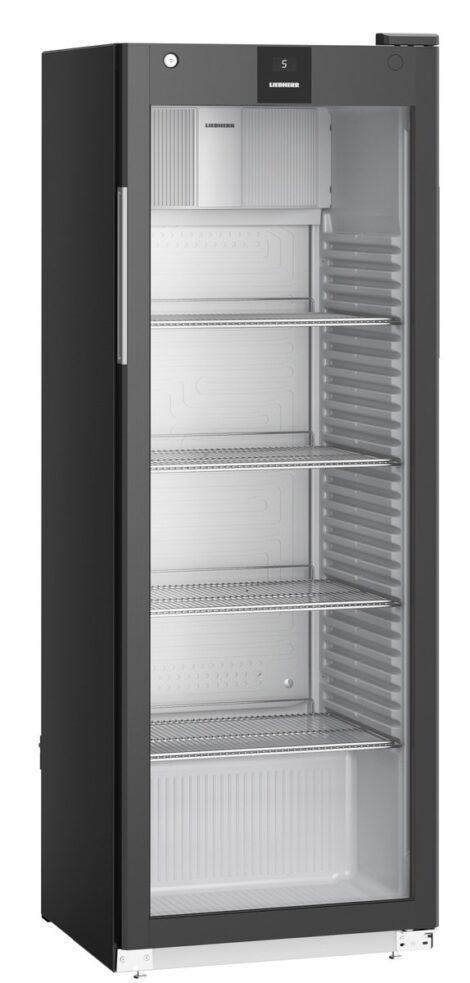 Liebherr MRFvd 3511 Getränkekühlschrank mit Glastür, Display und LED Lichtsäule Schwarz