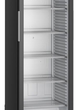 Liebherr MRFvd 4011 Getränkekühlschrank mit Glastür, Display und LED Lichtsäule Schwarz