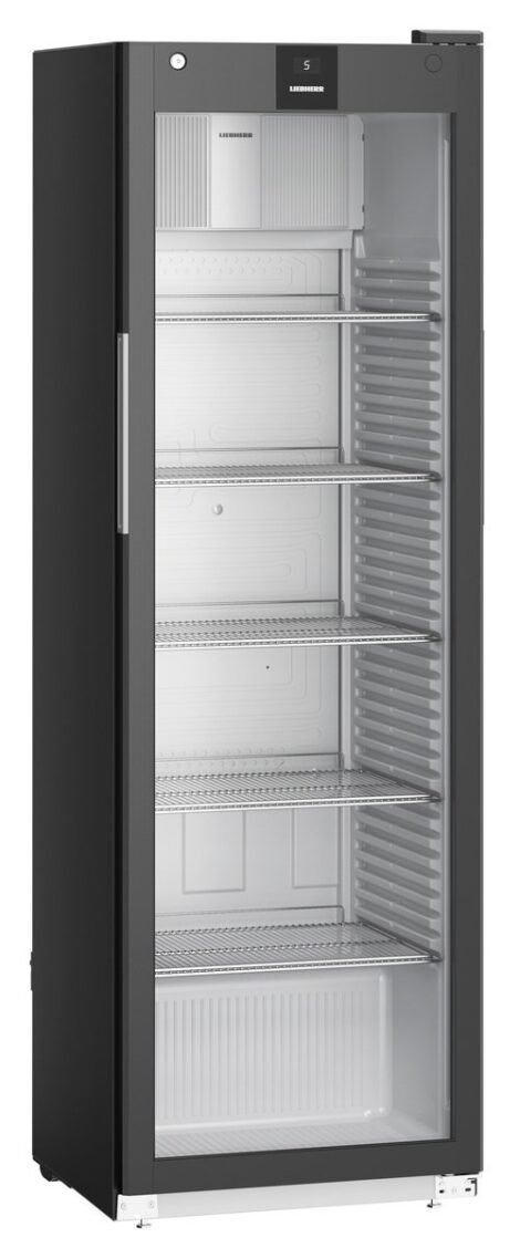 Liebherr MRFvd 4011 Getränkekühlschrank mit Glastür, Display und LED Lichtsäule Schwarz