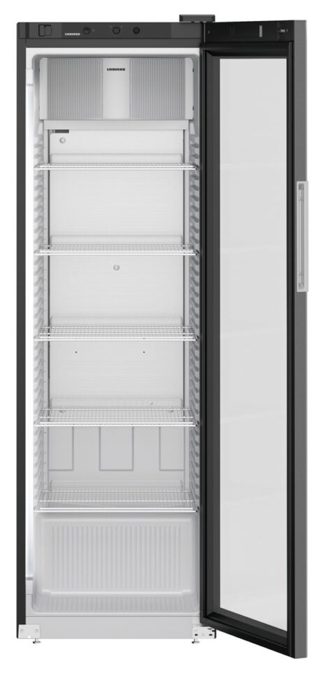 Liebherr MRFvd 4011 Getränkekühlschrank mit Glastür, Display und LED Lichtsäule Schwarz