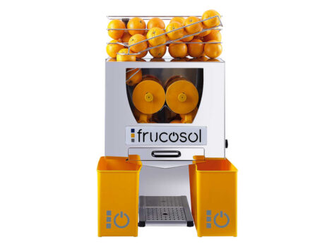 Frucosol F 50 Automatische Fruchtsaftpresse mit Zuführungsschiene