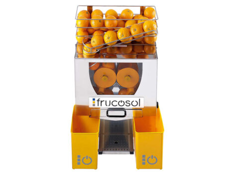 Frucosol F 50 Automatische Fruchtsaftpresse mit Zuführungsschiene