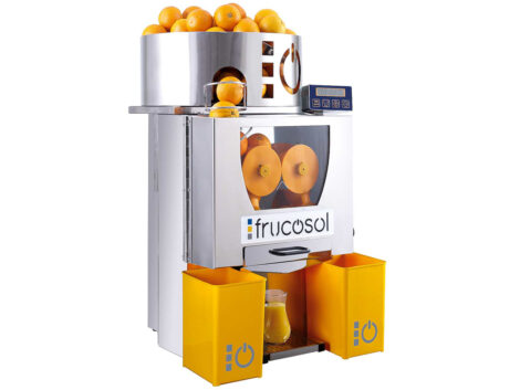 Frucosol F-50 AC Automatische Fruchtsaftpresse mit 12 kg Behälter Digital