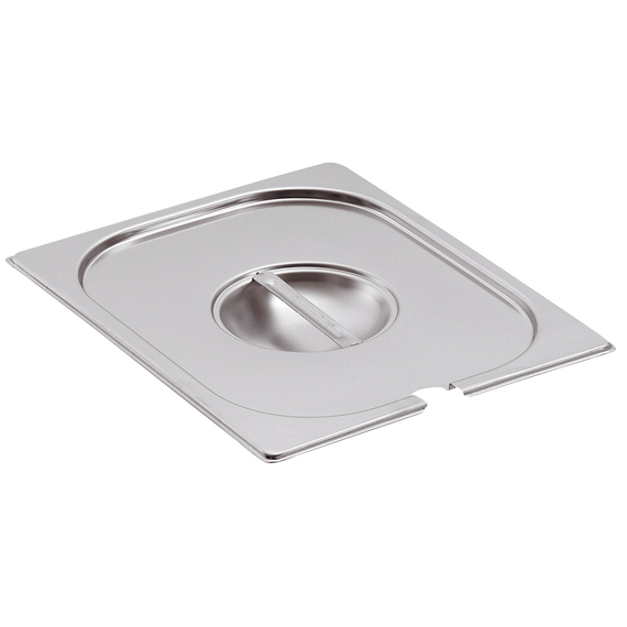 Neumärker Deckel für GN-Behälter 1/3 mit Löffelaussparung Neumärker Deckel für GN-Behälter 1/3 mit Löffelaussparung