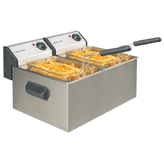 Neumärker Elektro-Fritteuse 2x 5 Liter Neumärker Elektro-Fritteuse 2x 5 Liter
