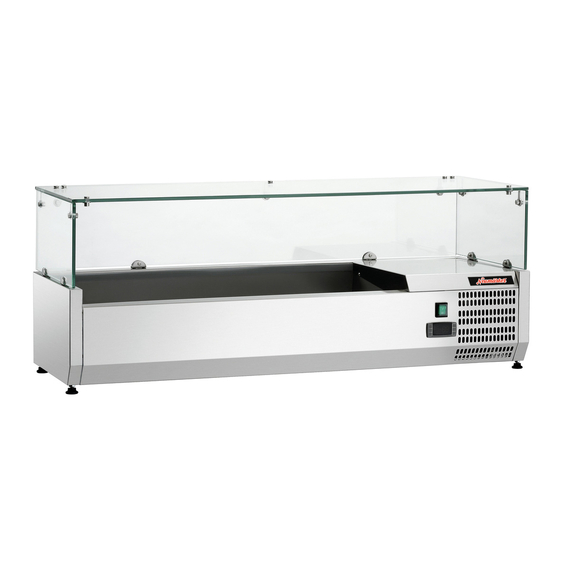 Neumärker Kühlaufsatz 3x 1/3 GN + 1x 1/2 GN x 150 mm 1 Neumärker Kühlaufsatz 3x 1/3 GN + 1x 1/2 GN x 150 mm