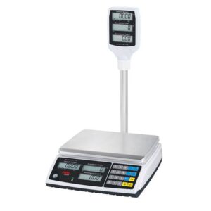 ADE Geeichte Zweibereichs-Ladenwaage ADE LW300T, 15 kg