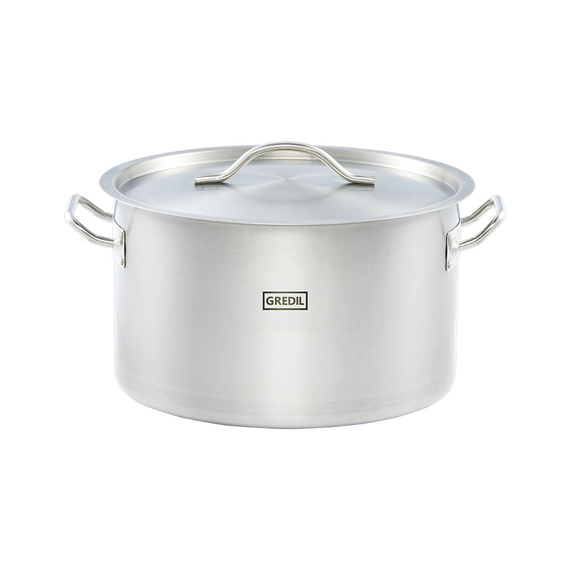 Gredil Suppentopf ECO mit Deckel, Ø 360 mm, 22,4 L Gredil Suppentopf ECO mit Deckel, Ø 360 mm, 22,4 L