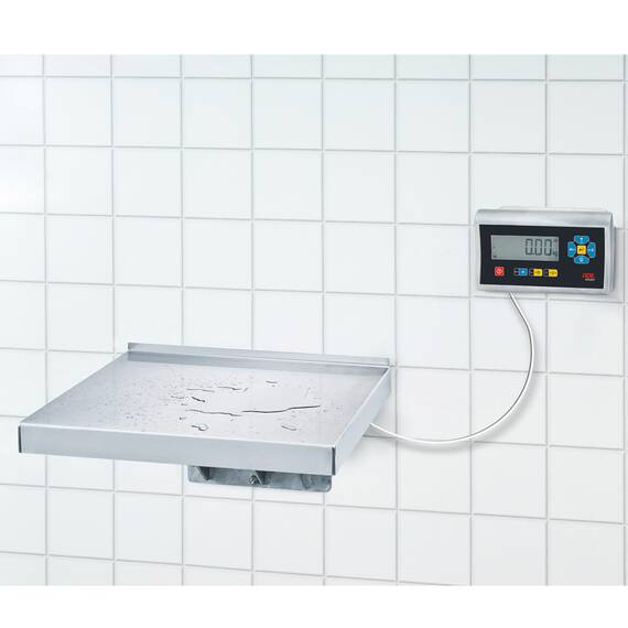 ADE Wandwaage mit Eichzulassung, TerrexL-150-IP + STAN07, 150 kg ADE Wandwaage mit Eichzulassung, TerrexL-150-IP + STAN07, 150 kg