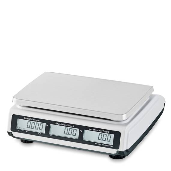 ADE Geeichte Zweibereichs-Ladenwaage ADE LW300, 15 kg 1 ADE Geeichte Zweibereichs-Ladenwaage ADE LW300, 15 kg