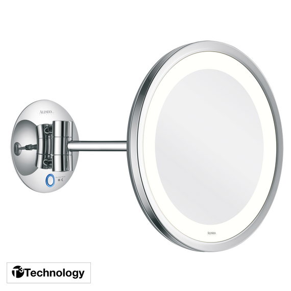 Aliseo LED Saturn T3 Kosmetikspiegel mit Schwenkarm 1 Aliseo LED Saturn T3 Kosmetikspiegel mit Schwenkarm