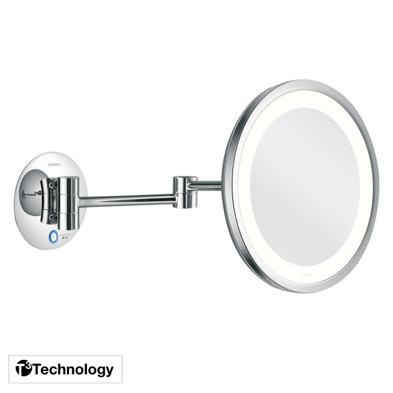 Aliseo LED Saturn T3 Kosmetikspiegel mit Doppel-Schwenkarm 1 Aliseo LED Saturn T3 Kosmetikspiegel mit Doppel-Schwenkarm