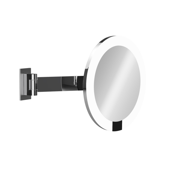 Aliseo LED Interface Beleuchteter Kosmetikspiegel - ø 220 mm, Batteriespiegel, Schwenkarm, USB-Aufladung Aliseo LED Interface Beleuchteter Kosmetikspiegel - ø 220 mm, Batteriespiegel, Schwenkarm, USB-Aufladung