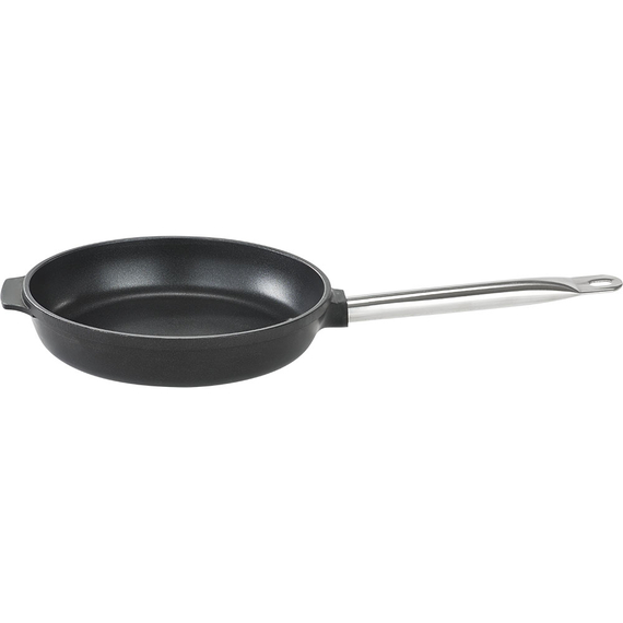 Aluminiumguss-Pfanne, titanbeschichtet, 240x50 mm (ØxH) Aluminiumguss-Pfanne, titanbeschichtet, 240x50 mm (ØxH)