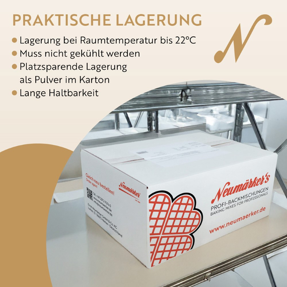 Neumärker Poffertjes-Ready-Mix | Poffertjes-Backmischung für Gastronomie | Karton à 10 kg (10x 1 kg) 4 Neumärker Poffertjes-Ready-Mix | Poffertjes-Backmischung für Gastronomie | Karton à 10 kg (10x 1 kg)