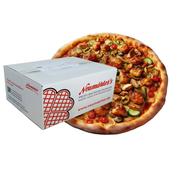 Neumärker Pizza-Ready-Mix | Karton à 10 kg (10x 1 kg) Neumärker Pizza-Ready-Mix | Karton à 10 kg (10x 1 kg)