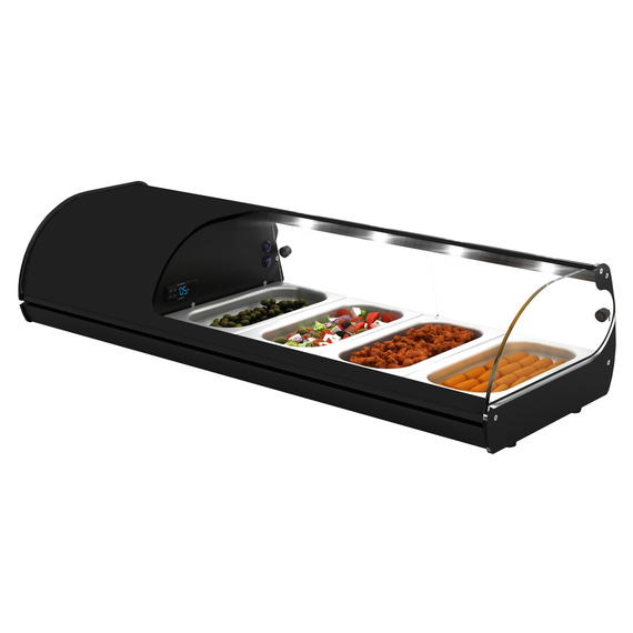 Neumärker Royal Cooling Tapas 4 Kompressor links 4x GN 1/3 x 40 mm Neumärker Royal Cooling Tapas 4 Kompressor links 4x GN 1/3 x 40 mm