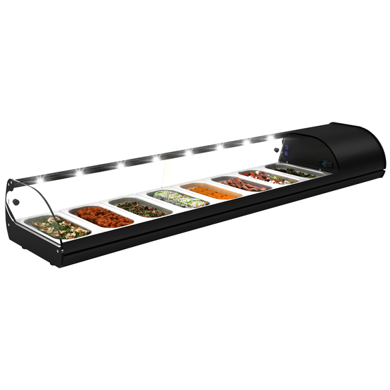 Neumärker Royal Cooling Tapas 8 Kompressor rechts 8x GN 1/3 x 40 mm Neumärker Royal Cooling Tapas 8 Kompressor rechts 8x GN 1/3 x 40 mm