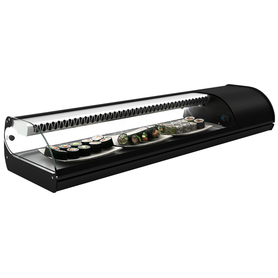 Neumärker Royal Cooling Sushi 6 6x GN 1/3 x 40 mm, Kompressor rechts Neumärker Royal Cooling Sushi 6 6x GN 1/3 x 40 mm, Kompressor rechts