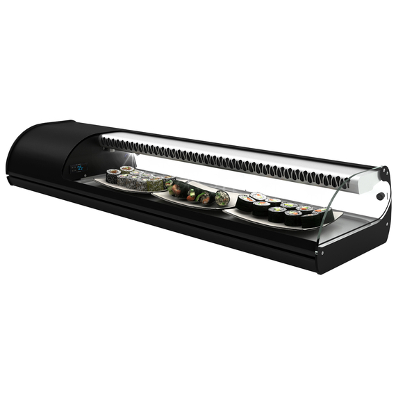 Neumärker Royal Cooling Sushi 6 6x GN 1/3 x 40 mm, Kompressor links Neumärker Royal Cooling Sushi 6 6x GN 1/3 x 40 mm, Kompressor links
