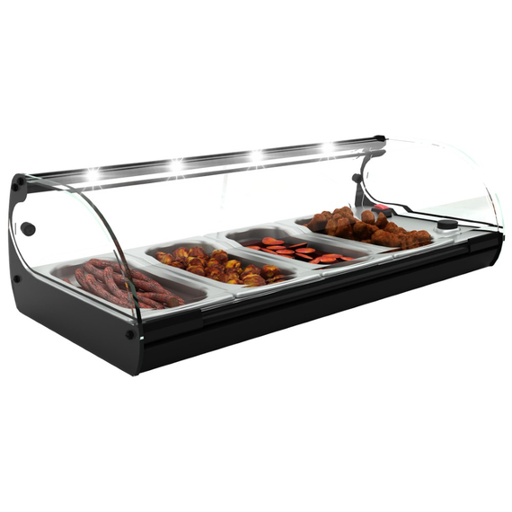 Neumärker Warmhaltevitrine Cristal 4 4x GN 1/3 x 40 mm Neumärker Warmhaltevitrine Cristal 4 4x GN 1/3 x 40 mm
