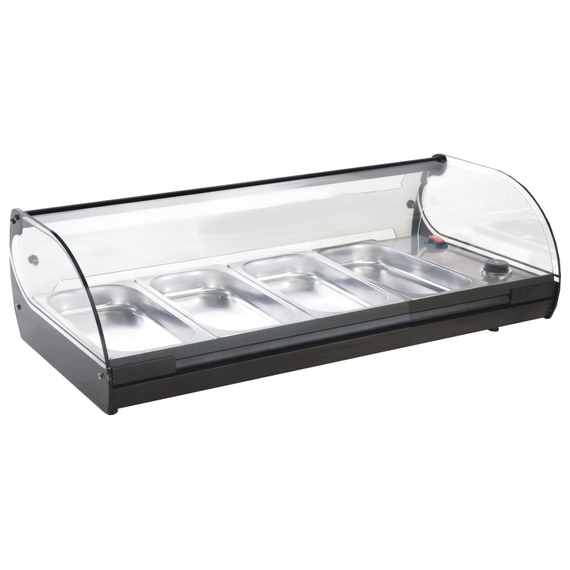 Neumärker Warmhaltevitrine Cristal 4 4x GN 1/3 x 40 mm 1 Neumärker Warmhaltevitrine Cristal 4 4x GN 1/3 x 40 mm