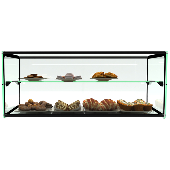 Neumärker Show-Vitrine Neutral EP36D Display für Lebensmittelpräsentation 1 Neumärker Show-Vitrine Neutral EP36D Display für Lebensmittelpräsentation